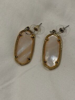 Kendra Scott Mother-of-Pearl Drop Earrings